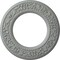 Ekena Millwork Blackthorn Ceiling Medallion (Canopies up to 7 1/2"), 13 3/8"OD x 7 1/2"ID x 3/4"P, Primed White CM13BL - alternate 1